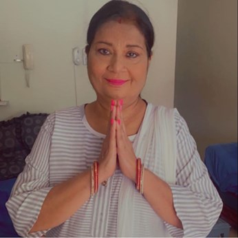 Hindu Priest Dolly Sharma in Queens Village, NY