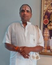 Priest Prasanna Kumar Agali in Canton, MA