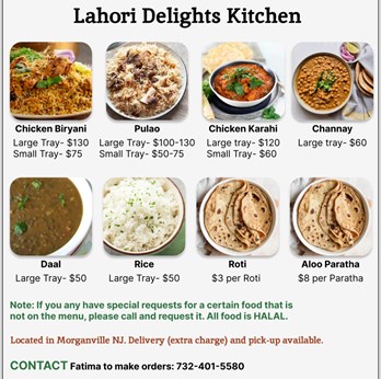 Fatima's Cooking in Morganville, NJ