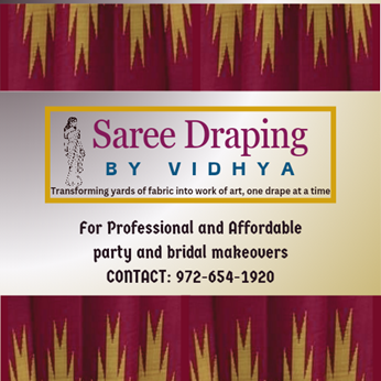profile image for Saree Draping By Vidhya
