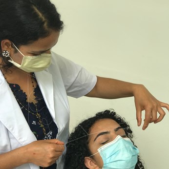 Kamala Threading  in Clearlake Oaks, CA