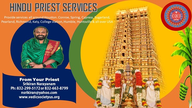 profile image for Srikiran Narayanam Hindu Priest