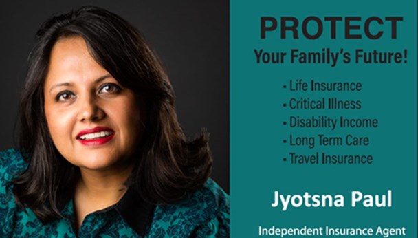 profile image for Jyotsna Paul Independent Life Insurance Agent