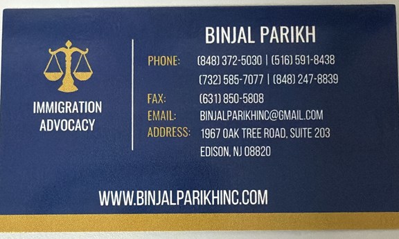 profile image for Binjal Parikh INC