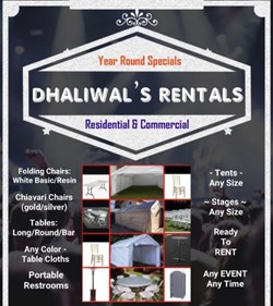 Dhaliwal's Party Rental in Davis, CA