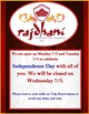 Rajdhani Thali Restaurant in Seattle, WA
