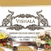 Vishala Restaurant in Houston, TX