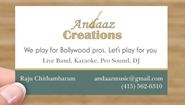 Andaaz Bollywood Destination Band