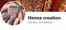 Henna Creation in Philadelphia, PA