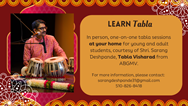 Learn Tabla in San Francisco, CA