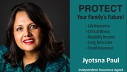 profile image for Jyotsna Paul Independent Life Insurance Agent