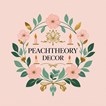 Peach Theory Event Decor in Raleigh, NC