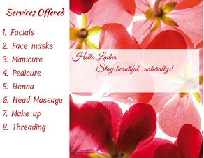 Beauty Services For Ladies
