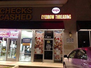 Magic Eyebrow Threading
