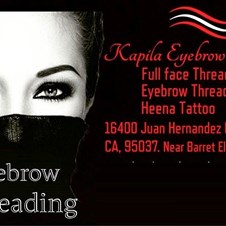 Kapila Eyebrow Threading