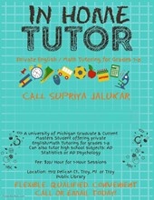 Academic Tutoring Service By Supriya Jalukar