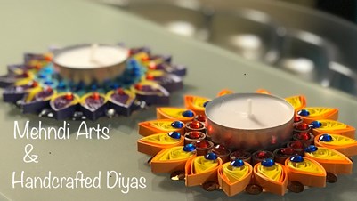 Mehndi Arts & Handcrafted Diyas