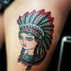 Lucky Horseshoe Tattoo