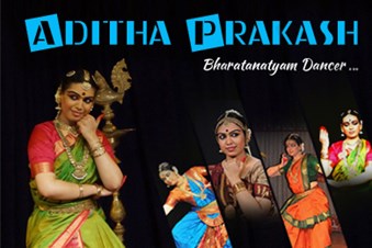 Aditha Prakash Bharatanatyam Dancer