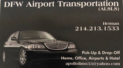 DFW AIRPORT TRANSPORTATION (SUV)