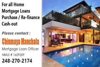 Chinmaya Manchala Mortgage Loan Officer