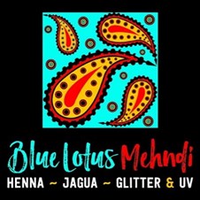 Blue Lotus Mehndi