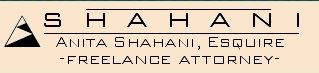 Shahani Esquire Freelance Attorney