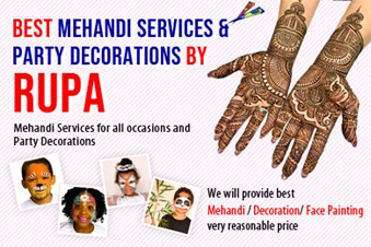 Best Mehandi Designs And Event Decorators By Rupali