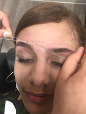 Indian Eyebrows Threading