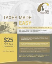 Agog Financials, Inc. Financial And Taxation Servi