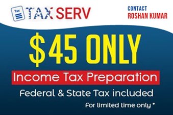 Amritha Tax Services - Best Offer For F1,H1B,L1 Visa Holders Financial & Taxation Services Harrison, NJ US