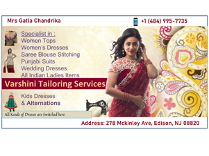 Indian Ladies Tailoring Services