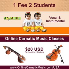 From $10 Carnatic, Hindustani, Keyboard, Guitar