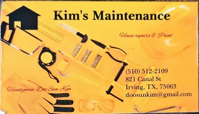 KIM'S MAINTENANCE