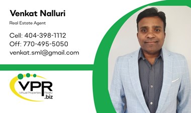 Venkat Nalluri - Real Estate Agent - Atlanta Metro