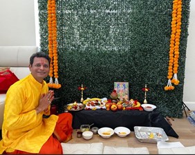 Bay Area Hindu Priest Gaurang Pandya