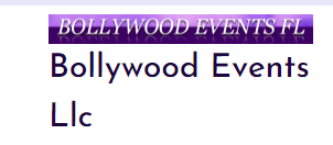 Bollywood Events