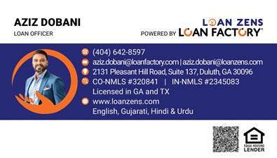Aziz Dobani Loan Officer NMLS - 2345083