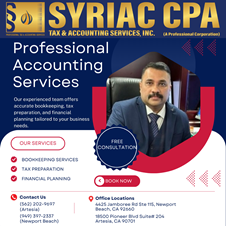 SYRIAC CPA Tax & Accounting Services, INC