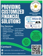 DDHCO Financial Services