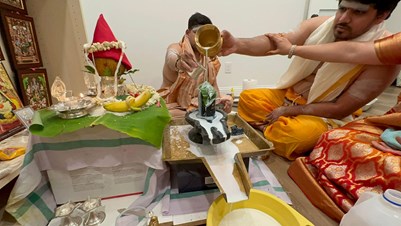 Dallas Hindu Priest Ravivardhan Narayana Bhattacha