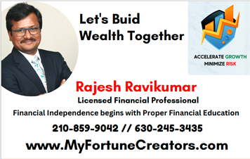 Rajesh Ravikumar Licensed Financial Professional