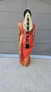 Saree Draping By Vidhya