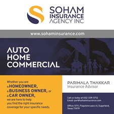 Soham Insurance Agency Inc