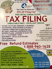 ASM Associates LLC–Tax Office