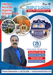 Thomas Valiyaveedan Realtor Real Estate Agents Wesley Chapel, FL US
