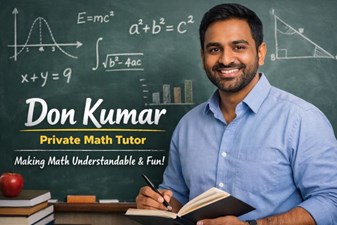 Don Kumar Private Math Tutor Educational Lessons Ashburn, VA US