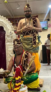 Priest  Vidwan. Pdt Sridhara Bhattar M.A.