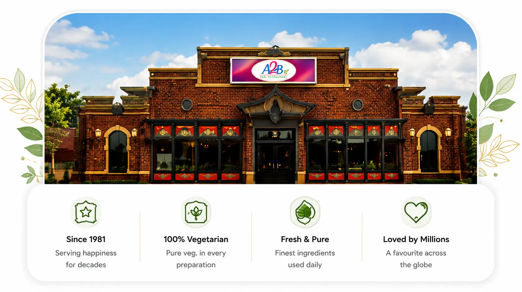 A2B South Indian Restaurant in Herndon, VA