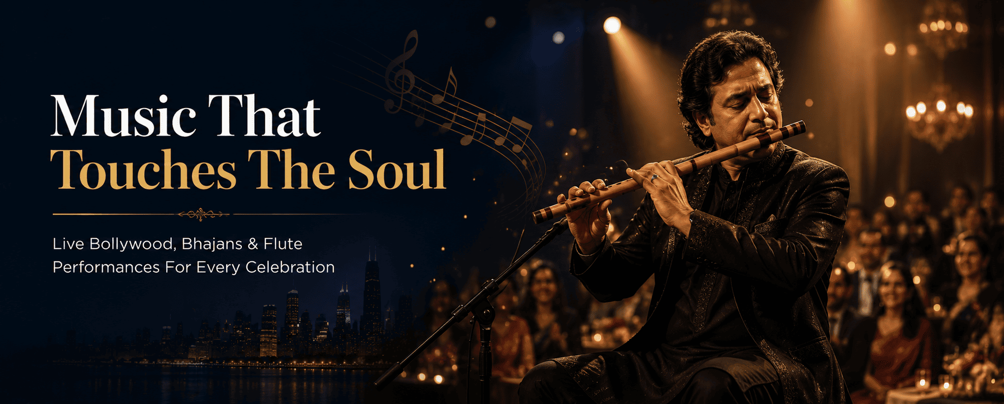 Raju Bankapur – Bollywood Singer & Flute Player in Chicago in Chicago, Chicago
